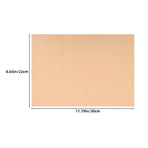 Writing Paper for Blind Blank Writing Paper Light Brown 15pcs