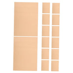 Writing Paper for Blind Blank Writing Paper Light Brown 15pcs