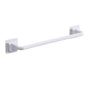 Self Adhesive Towel Bar, Heavy Duty No Drill Hand Towel Hanger for Bathroom and Kitchen Towel Storage Self, (Black/1 Pcs) 15/10.63Inches