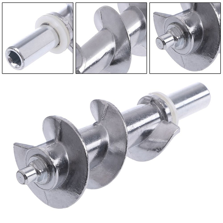 Meat Grinder Screw Mincer Auger Replacement Part Durable Meat Grinder Screw Solid Grinding Accessory Easy to Install