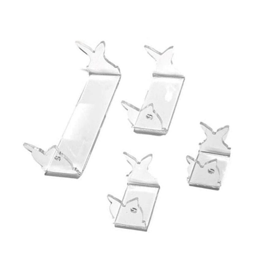 Fishing Lure Display Holder Acrylic Fishing Lure Display Stands Clear Large Fishing Lures Easels for Baits Lure Display