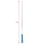 Drain Unblocker Stick Cleaner Hair Remover Brush Tool Sink Kitchen Tool 71cm
