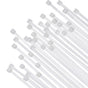 White zip ties, 12 inch Large Cable Ties Wraps, Nylon Cable Wire Ties, Heavy Duty Outdoor Use Long plastic ties with 40 Pounds tensile, 250 Pcs