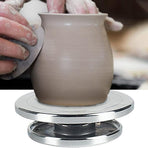 Heavy Duty Sculpting Wheel Turntable Pottery Stand Revolving DIY Tool Art Crafts Platform for Model - 15cm