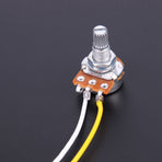 1 Set of Bass Guitar Wiring Harness-Prewired with 3-500k Pots