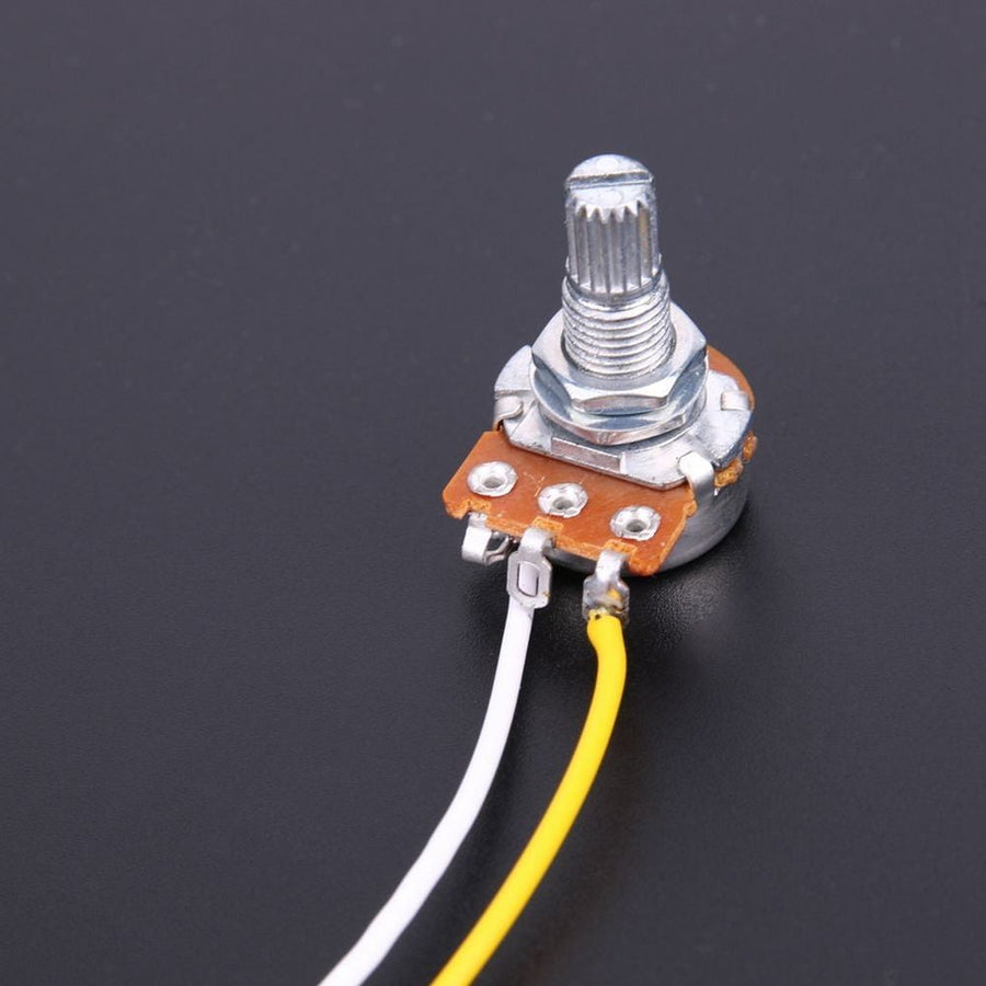 1 Set of Bass Guitar Wiring Harness-Prewired with 3-500k Pots