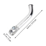 1 Pair Bike Handles Aluminum Deputy Handlebar with Nonslip Grip