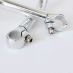 1 Pair Bike Handles Aluminum Deputy Handlebar with Nonslip Grip