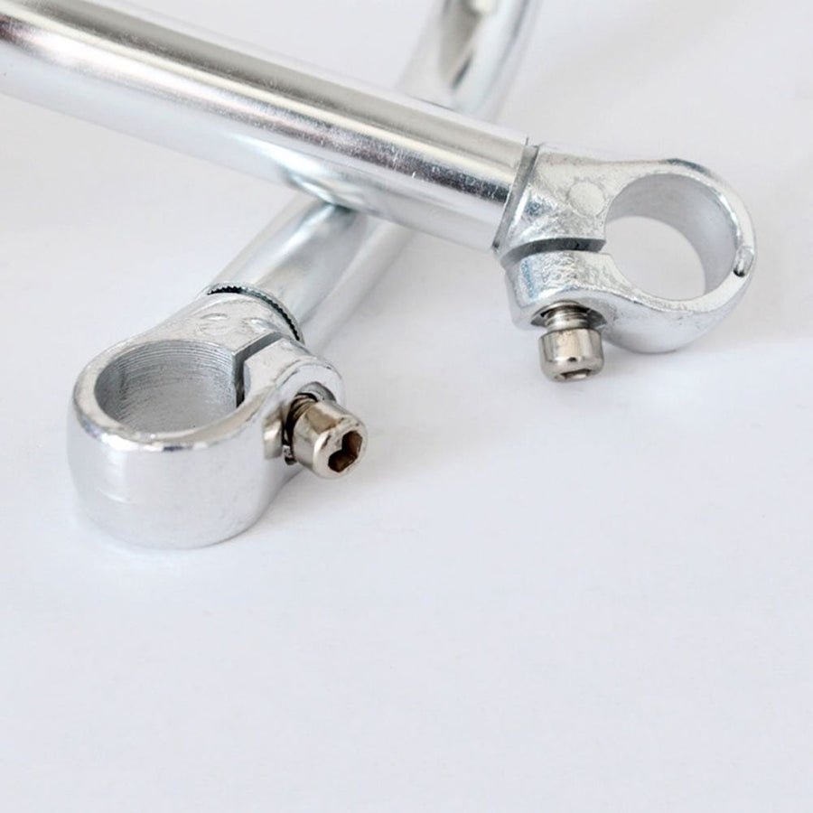 1 Pair Bike Handles Aluminum Deputy Handlebar with Nonslip Grip