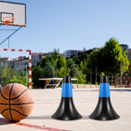 Plastic Basketball Training Cones Multi-Color for Home Use Easy to Set Up
