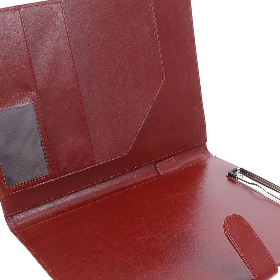 Padfolio Folder with Clipboard, Multi Pocket Organizer