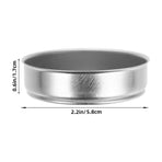 Silver Stainless Steel Espresso Strainer for Home Prevents Clogging Easy to Clean