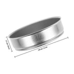 Silver Stainless Steel Espresso Strainer for Home Prevents Clogging Easy to Clean