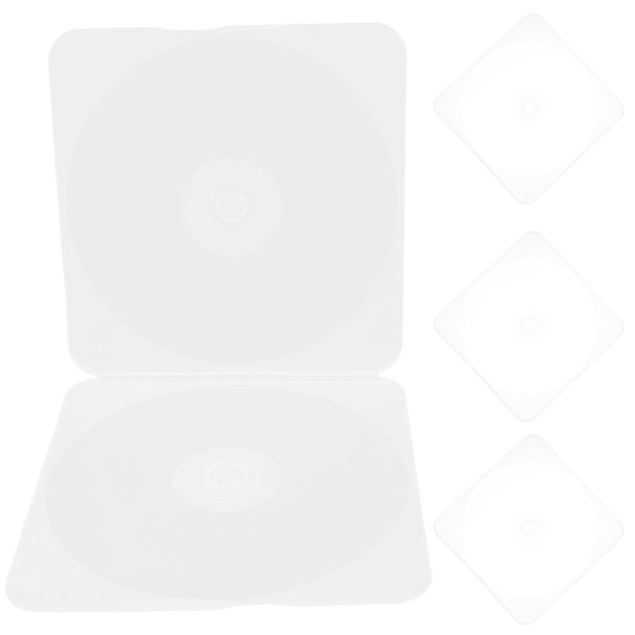 4Pcs Transparent Plastic Storage Cases Portable and Lightweight for Travel