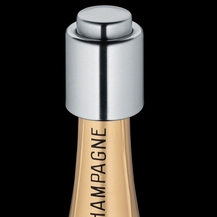 Wine Bottle Plug Stainless Steel Plated Silver for Preserve Use in Restaurants Bars and Hotels