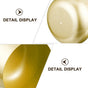 Elegant Golden Metal Flower Pot for Indoor Home Decoration and Planting, Stylish Plant Container