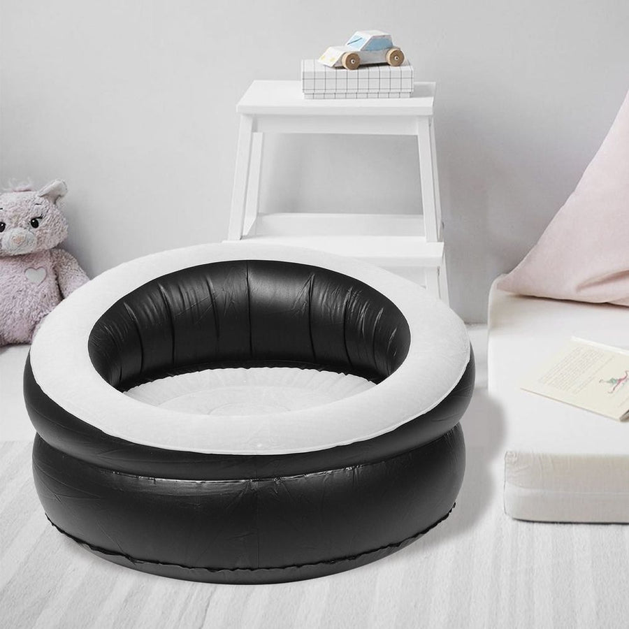Household Inflatable Couch Portable PVC Foldable For Living Room Lounging 1Pack