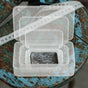 9Pcs Clear Plastic Storage Boxes with Durable PP Material for Small Parts and Jewelry