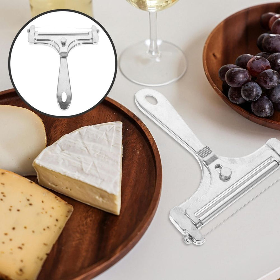 kitchen slicing tool Cheese Slicer 304 Stainless Steel Flat Surface for Professional Chefs 1 Set