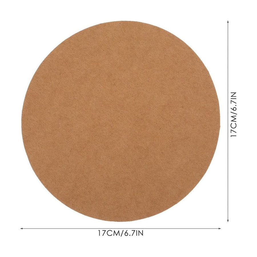 DIY Painting Cardboard Round Kraft Paper for Durable Art Projects and Painting Crafts