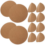 DIY Painting Cardboard Round Kraft Paper for Durable Art Projects and Painting Crafts