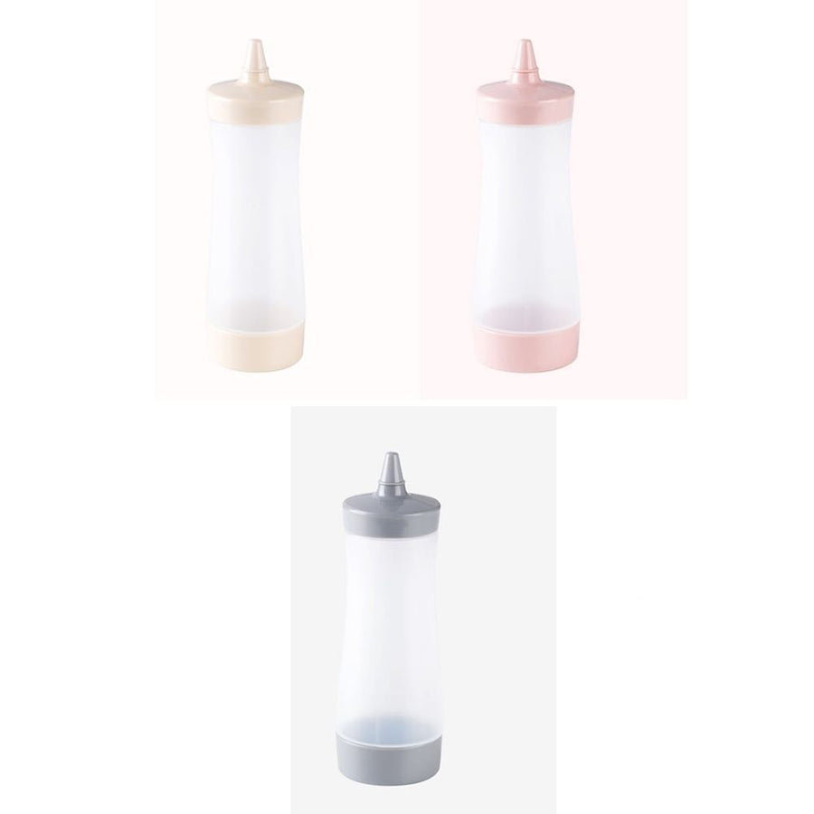 Salad Dressing Dispenser Squeeze Bottle PE 1Pack for Home Use