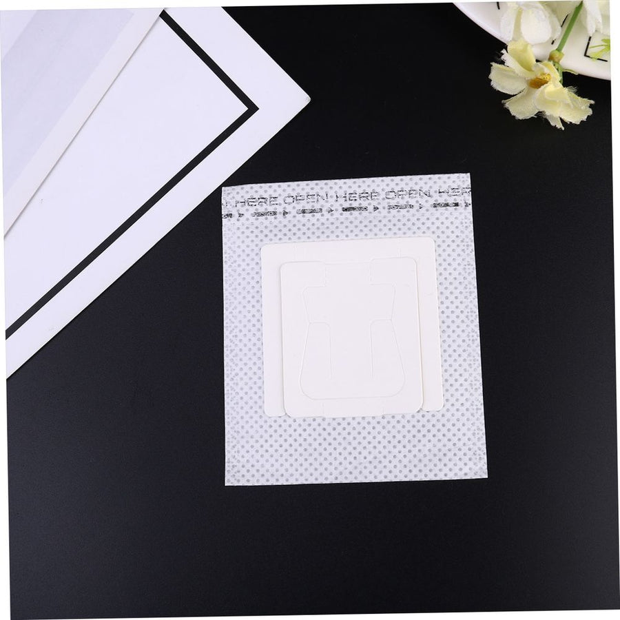 50Pcs White Drip Coffee Filter Bags for Hanging Ear Brewing and Storage Use
