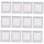 50Pcs White Drip Coffee Filter Bags for Hanging Ear Brewing and Storage Use