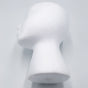 White Foam Mannequin Head Multi-Purpose for Wigs Hats Display 2Pcs
