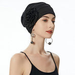 Women Beanie Hat with Headwear Elastic Head Wrap Cap