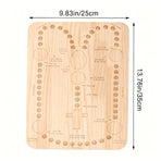 Wooden Bead Board Beading Tools for Jewelry Making Tray Rosary Making Supplies Diy Bracelet Helper Tool Necklace Bracelets Design Board Ead