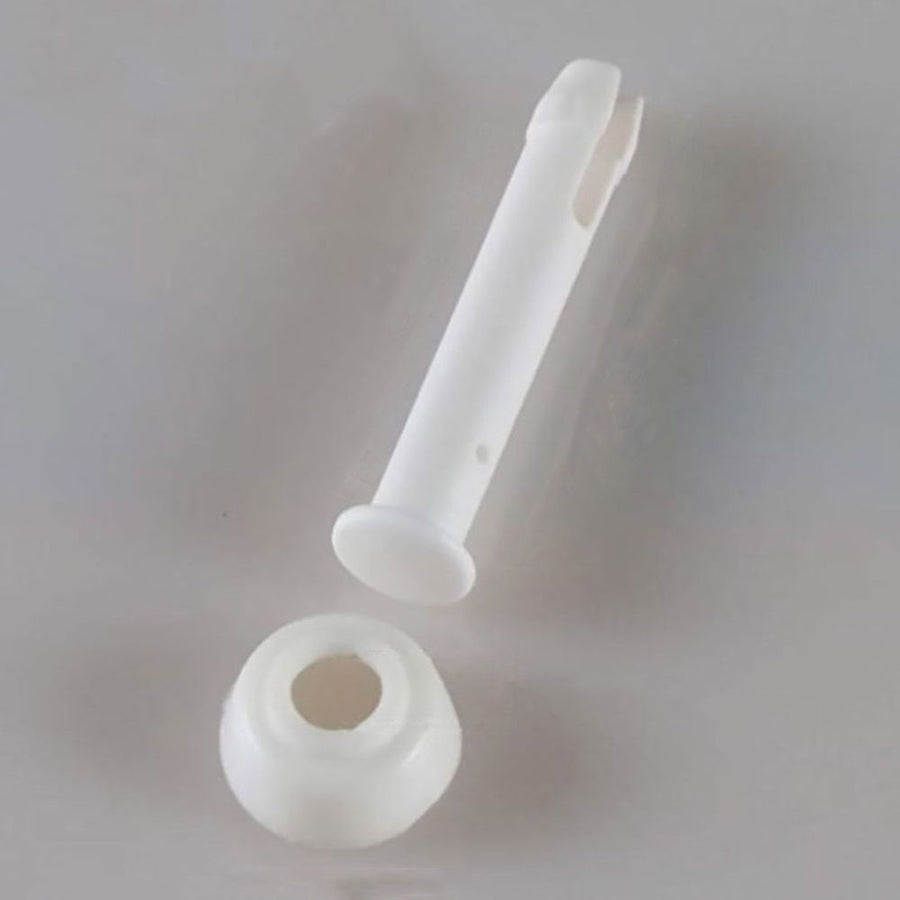 White Plastic Pool Joint Pins for Swimming Pool Frame Tubing, 24 Pieces Replacement Parts
