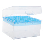 Pipettor Pipette Pipette Tips Box Sky-Blue Plastic 1Pcs