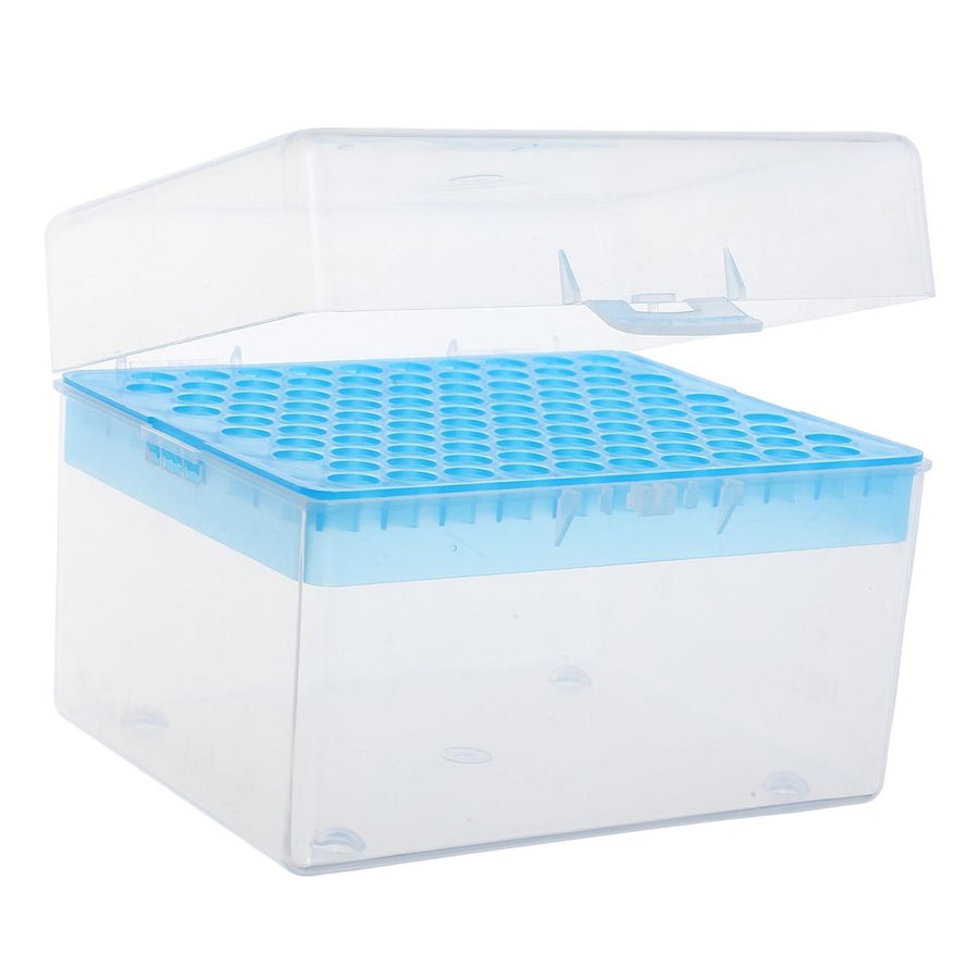 Pipettor Pipette Pipette Tips Box Sky-Blue Plastic 1Pcs