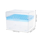 Pipettor Pipette Pipette Tips Box Sky-Blue Plastic 1Pcs