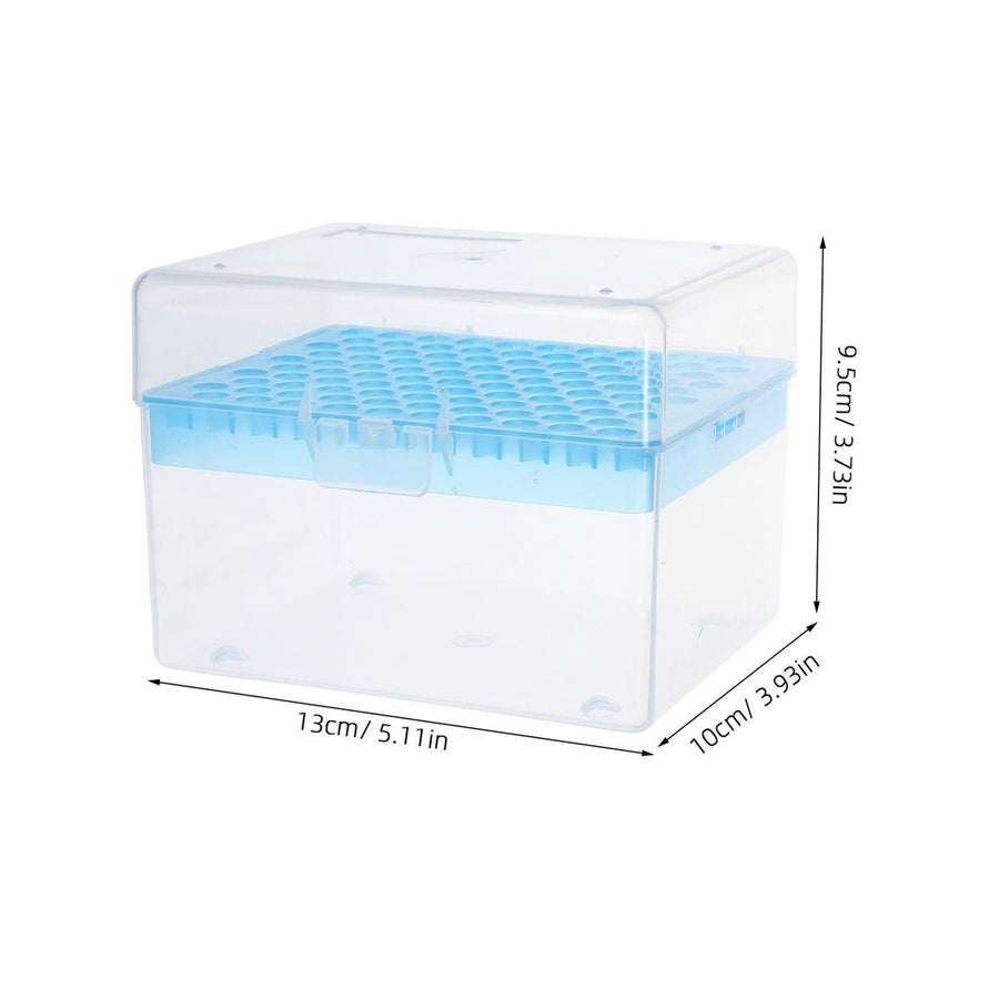 Pipettor Pipette Pipette Tips Box Sky-Blue Plastic 1Pcs