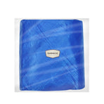 Blue PE Fabric Pool Cover for Dust and Rain Prevention Fit 8foot Round Frame or Inflatable Pools Easy to Use Store