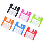 6PCS Heat Resistant Floppy Disk Coasters for Coffee Table Kitchen Accessories Wear Resistant