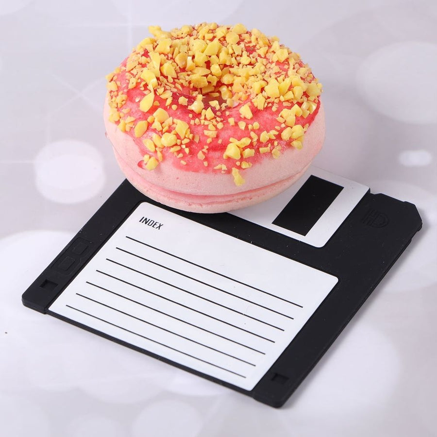 6PCS Heat Resistant Floppy Disk Coasters for Coffee Table Kitchen Accessories Wear Resistant