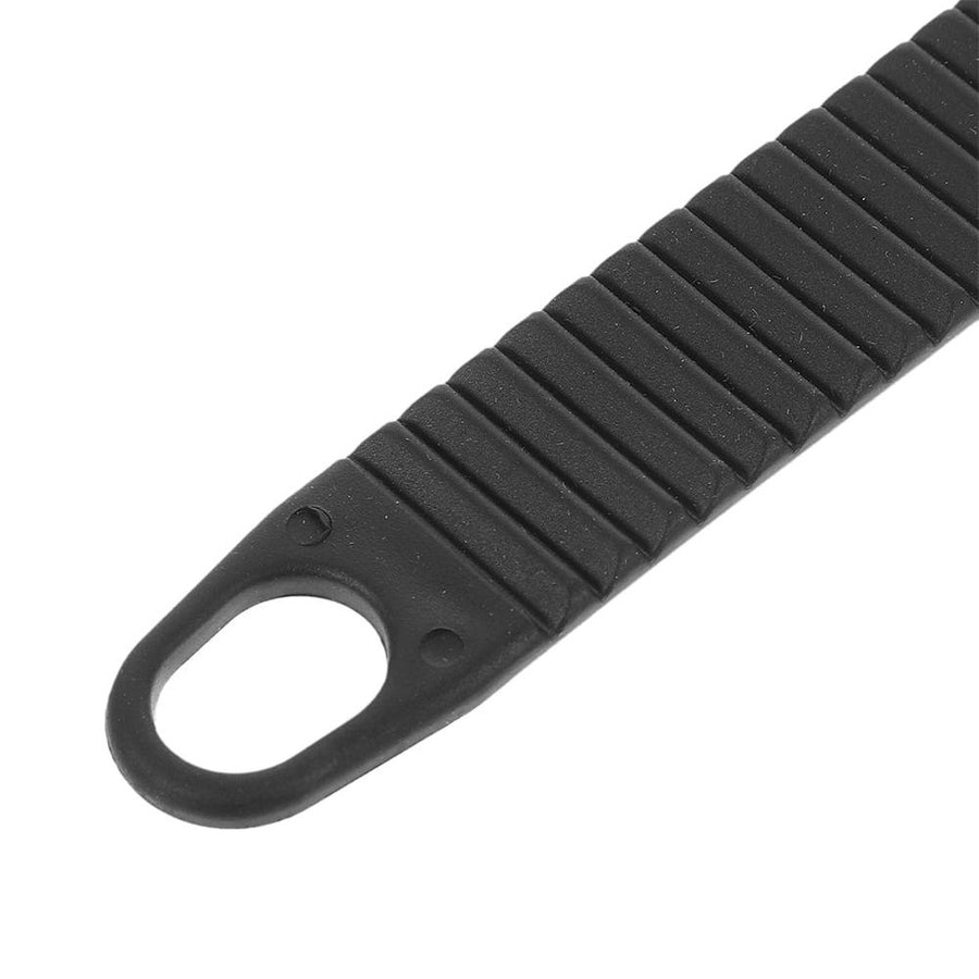 2pcs Outdoor Bike Fastening Strap Portable Rubber Fixation Belt Black
