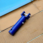 Pool 2 Sets Swimming Pool Cleaning Suction Head V Shaped Cleaning Head Pool Cleaning Accessories for Home Hotel (Blue),5.71" .97" .18
