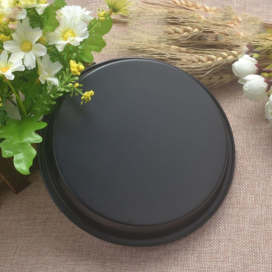 Non-Stick 7 Inch Pie Round Pizza Pan, 1 Piece Deep Cake Mould Baking Tray for Oven – Textile, for Baking Non-Stick Pie, Pizza, Deep Cake