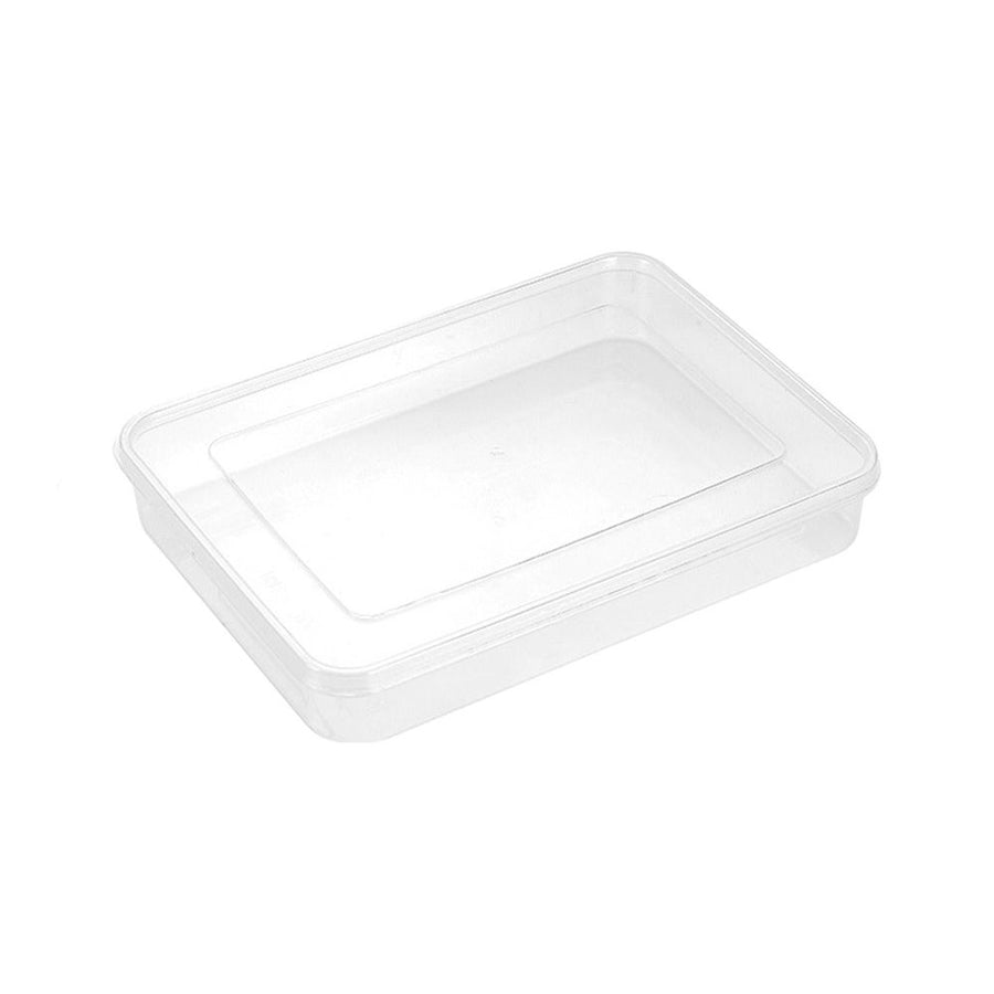 1.5L Stackable Dumpling Storage Container with Lid, 25.5x19x4cm Leak-Proof and Airtight for Freezer and Fridge, Perfect for Dumplings, Cookies, and Snacks, 1pc