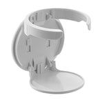 White Foldable Cup Holder, Adjustable Wall Mount Drink Rack for Car, Truck, RV & Van Water Bottles