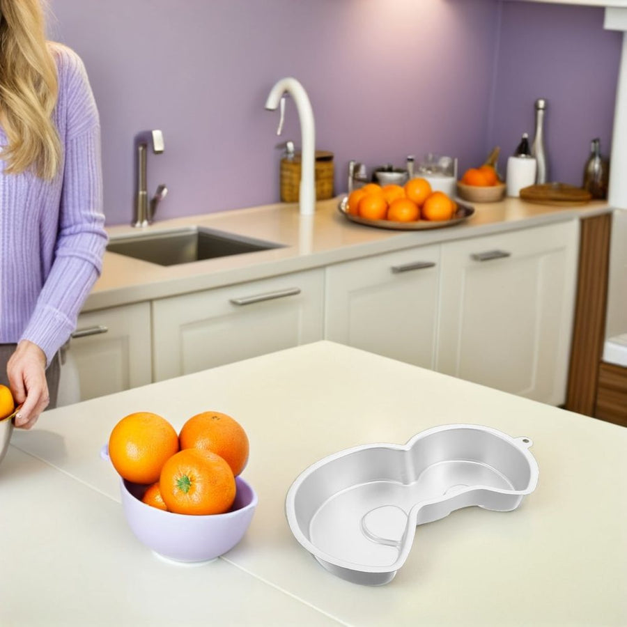 Aluminum Alloy Cake Pan: Number 3 Cake Pan for Baking - Nonstick Metal Baking Mold Number Shaped for Birthday Party Wedding Anniversary