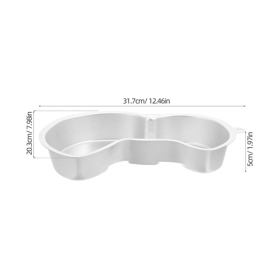 Aluminum Alloy Cake Pan: Number 3 Cake Pan for Baking - Nonstick Metal Baking Mold Number Shaped for Birthday Party Wedding Anniversary