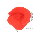 Lightweight Inflatable Camping Couch Chair in Soft Flocked for Outdoor Comfort