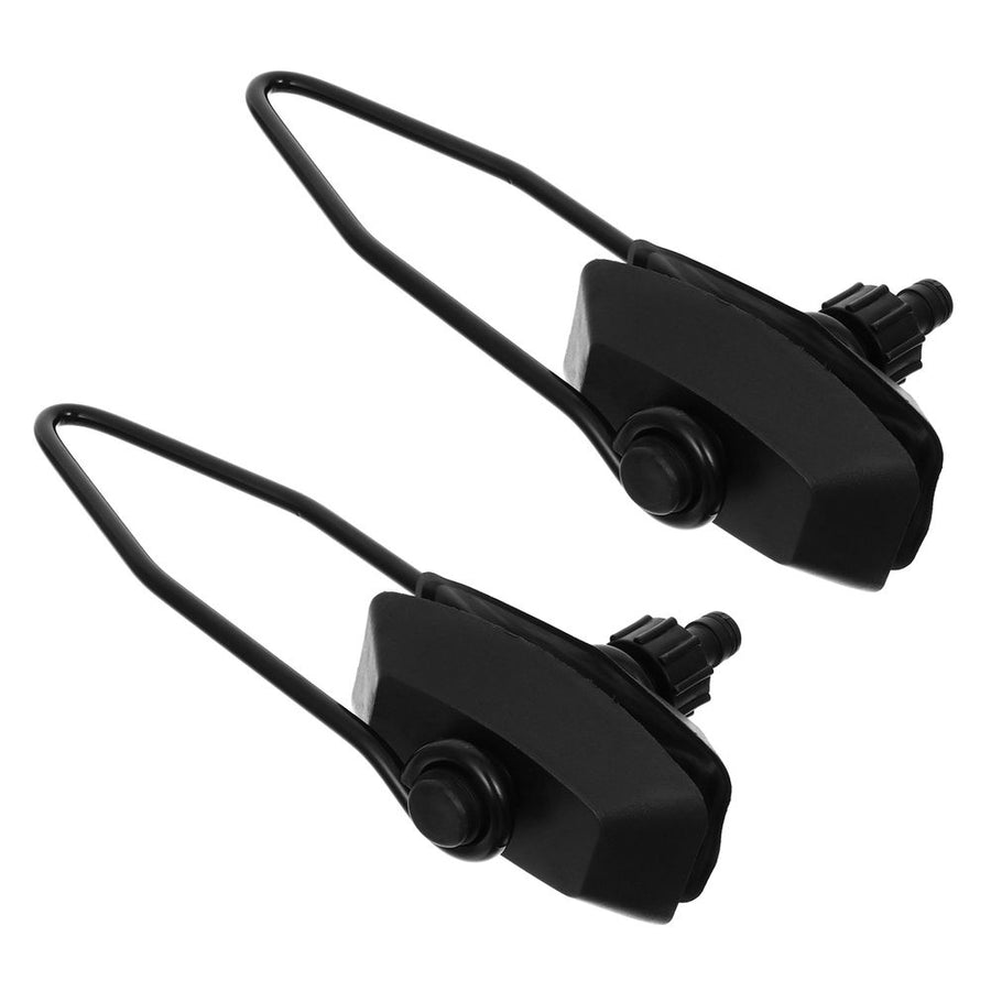 2-Pack Black Nylon Engine Flusher Muffs for Boat and Marine Equipment Cooling System