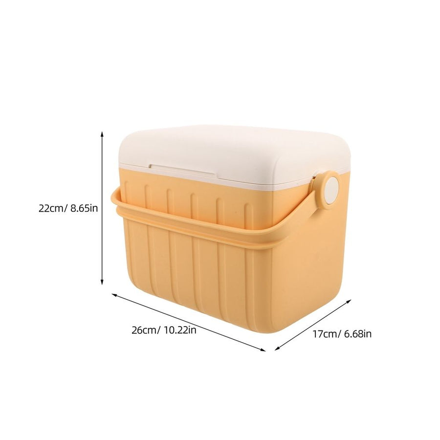 Compact Insulated Cooler Box with High-Performance Materials for Camping, Road Trips, and Outdoor Adventures
