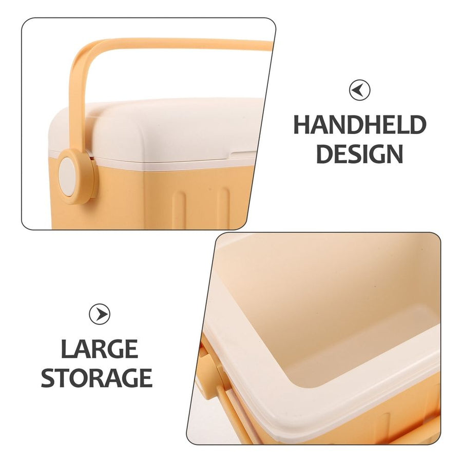 Compact Insulated Cooler Box with High-Performance Materials for Camping, Road Trips, and Outdoor Adventures